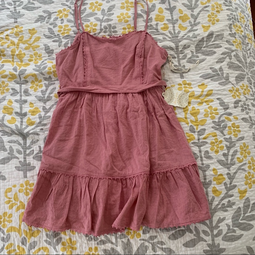 Spaghetti Strap Altar’d State Pink Dress